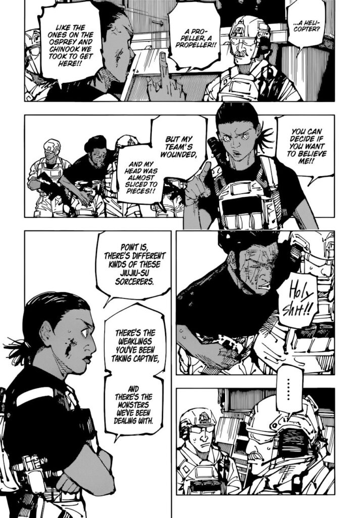 Jujutsu Kaisen, Chapter 209