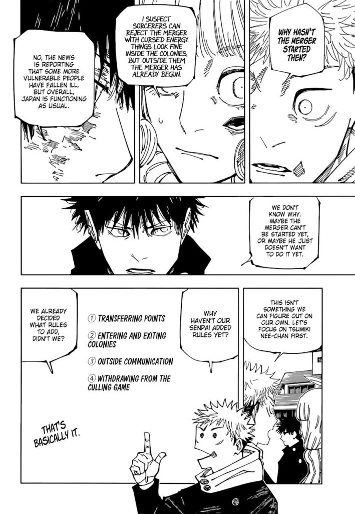 Jujutsu Kaisen, Chapter 211