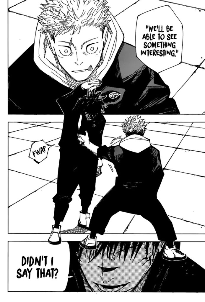 Jujutsu Kaisen, Chapter 212
