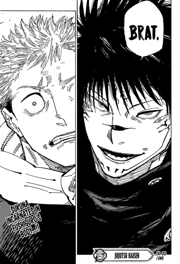 Jujutsu Kaisen, Chapter 212
