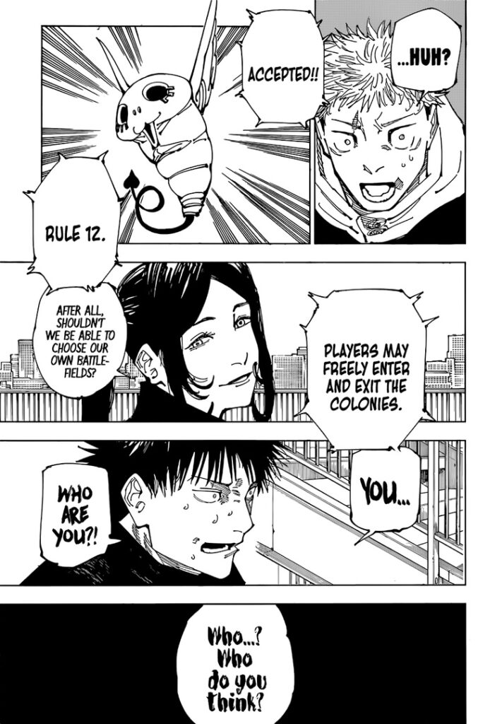 Jujutsu Kaisen, Chapter 212
