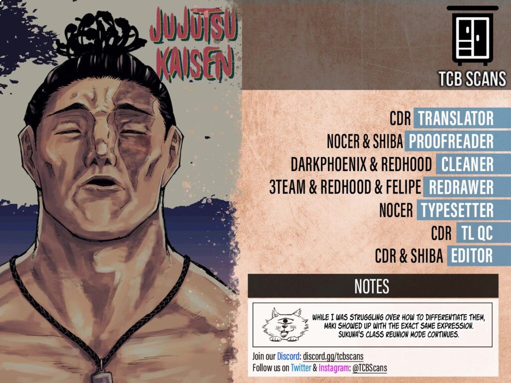 Jujutsu Kaisen, Chapter 215
