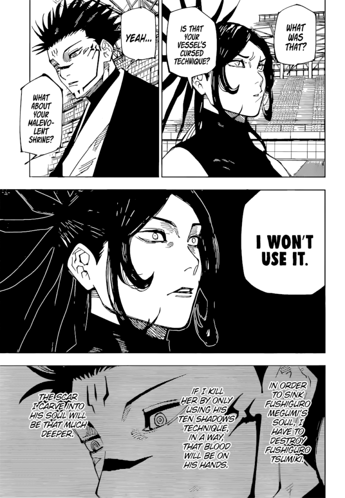 Jujutsu Kaisen, Chapter 217