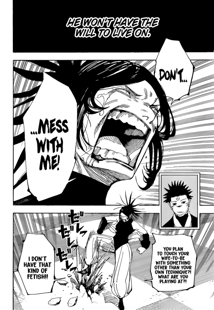 Jujutsu Kaisen, Chapter 217