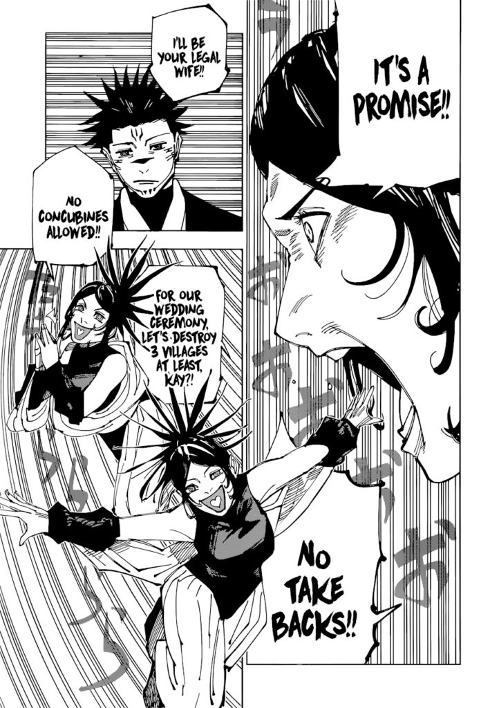 Jujutsu Kaisen, Chapter 217