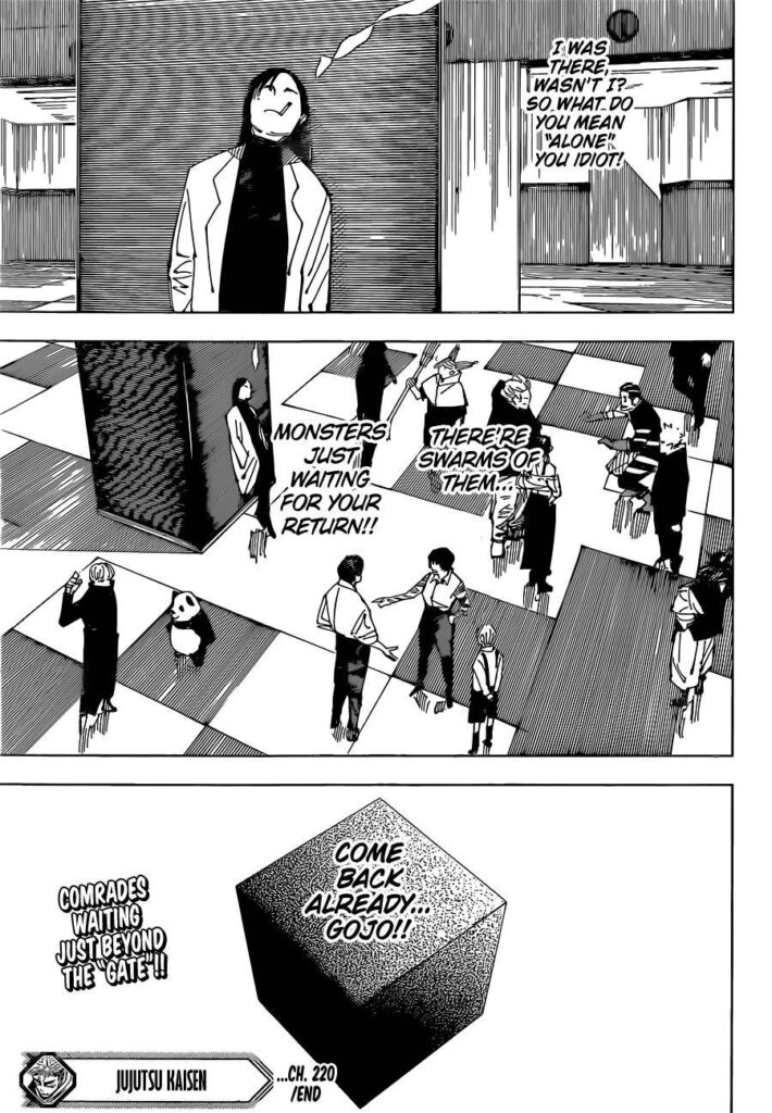 Jujutsu Kaisen, Chapter 220

