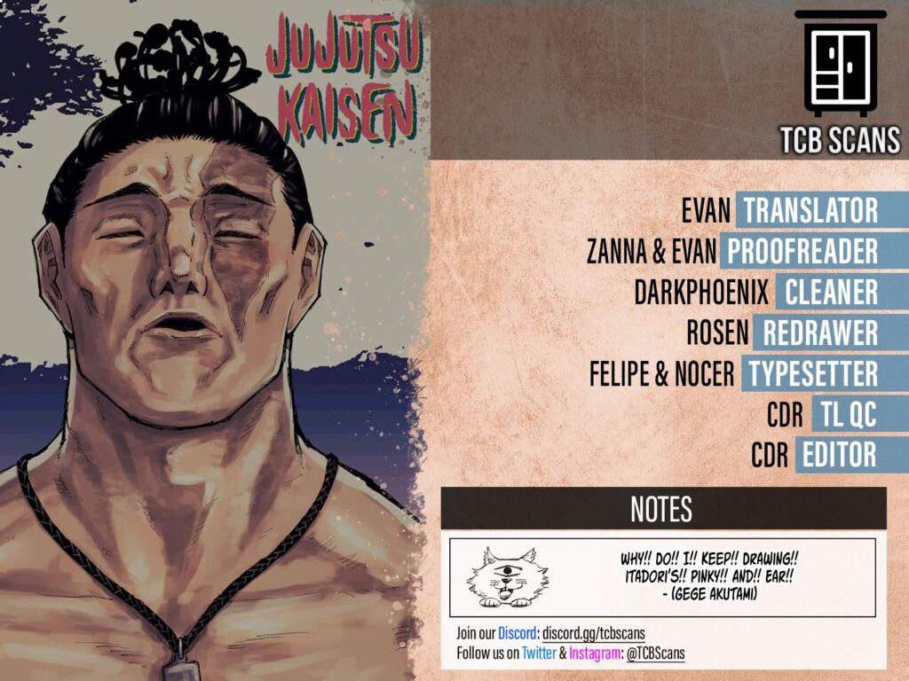 Jujutsu Kaisen, Chapter 227