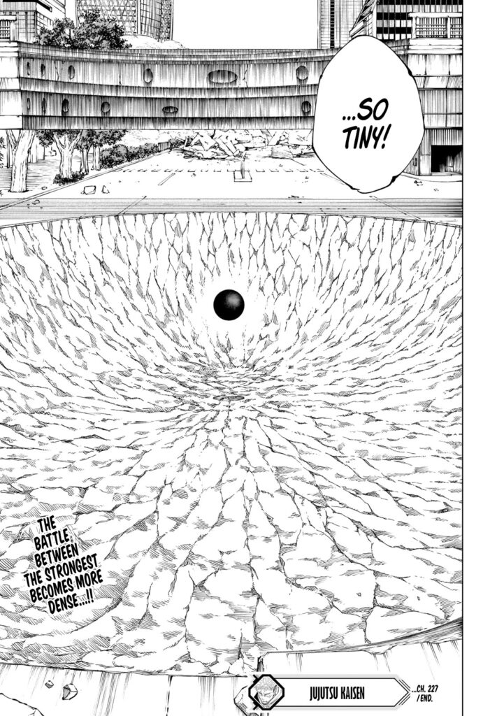 Jujutsu Kaisen, Chapter 227