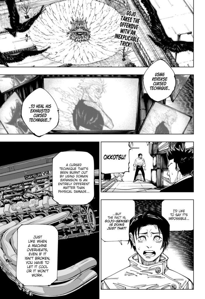 Jujutsu Kaisen, Chapter 227