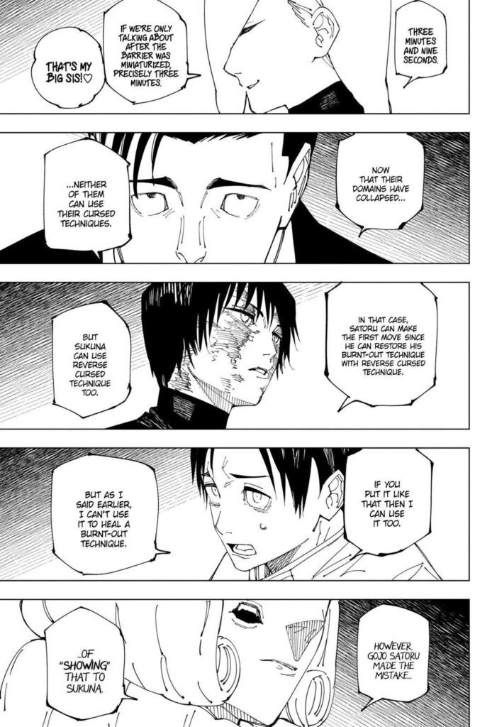 Jujutsu Kaisen, Chapter 228