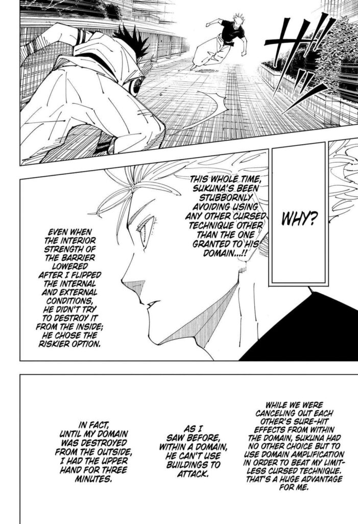 Jujutsu Kaisen, Chapter 228