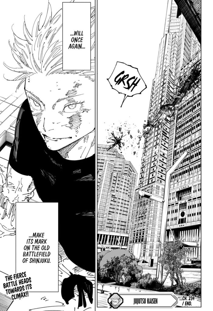 Jujutsu Kaisen, Chapter 234

