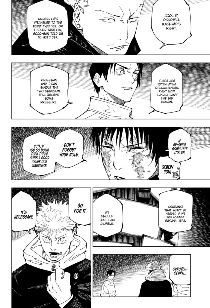 Jujutsu Kaisen, Chapter 234


