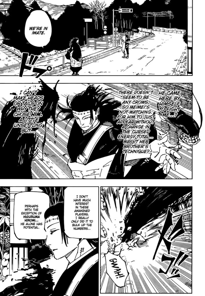 Jujutsu Kaisen, Chapter 239