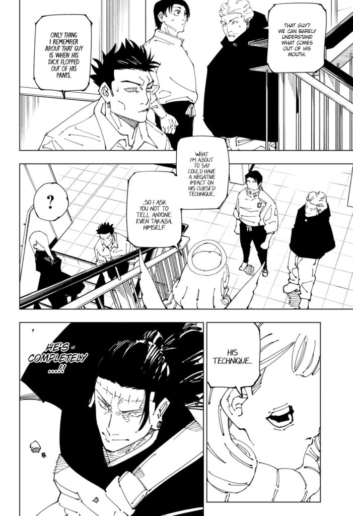 Jujutsu Kaisen, Chapter 240 
