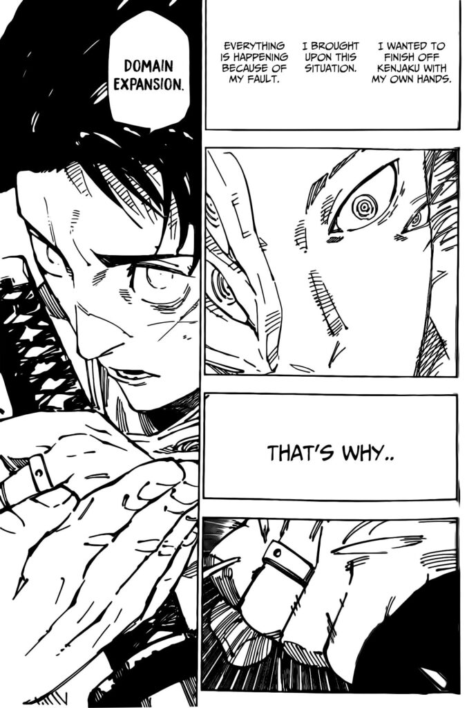 Jujutsu Kaisen, Chapter 249