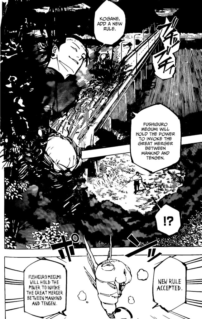 Jujutsu Kaisen, Chapter 249