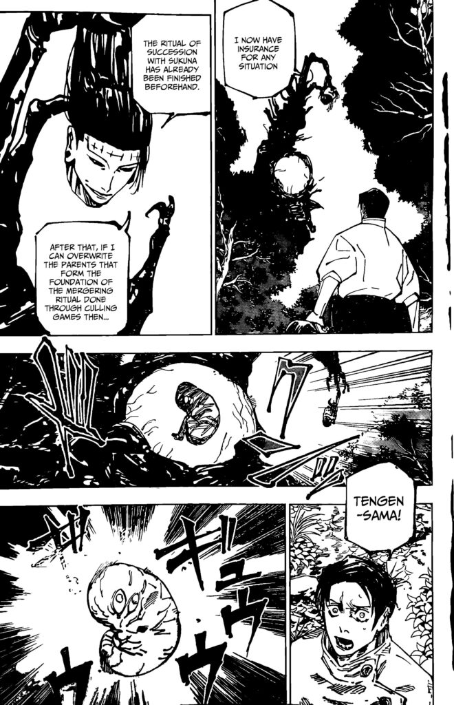 Jujutsu Kaisen, Chapter 249