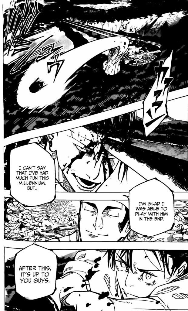 Jujutsu Kaisen, Chapter 249