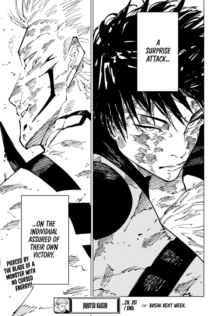 Jujutsu Kaisen, Chapter 251
