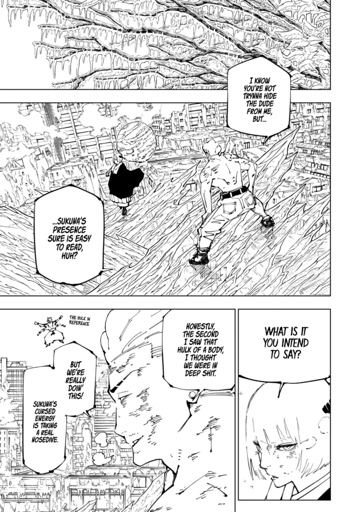 Jujutsu Kaisen, Chapter 252
