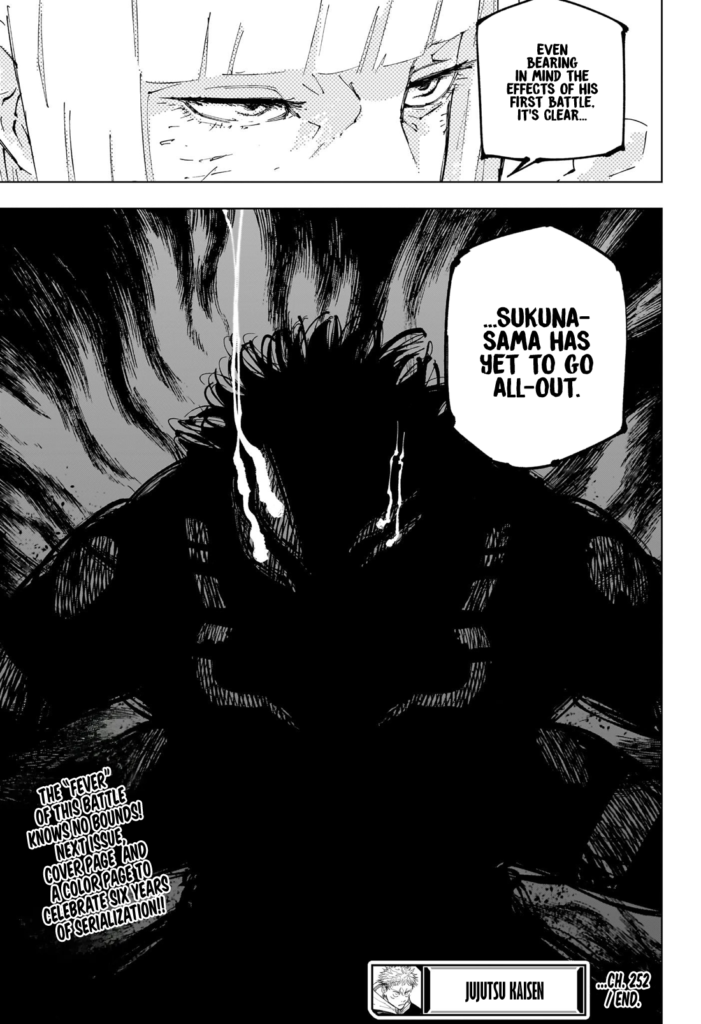 Jujutsu Kaisen, Chapter 252
