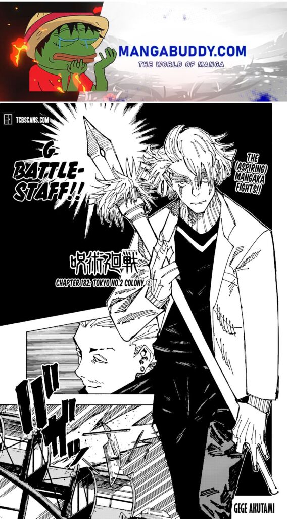 ✔   Jujutsu Kaisen, Chapter 182

