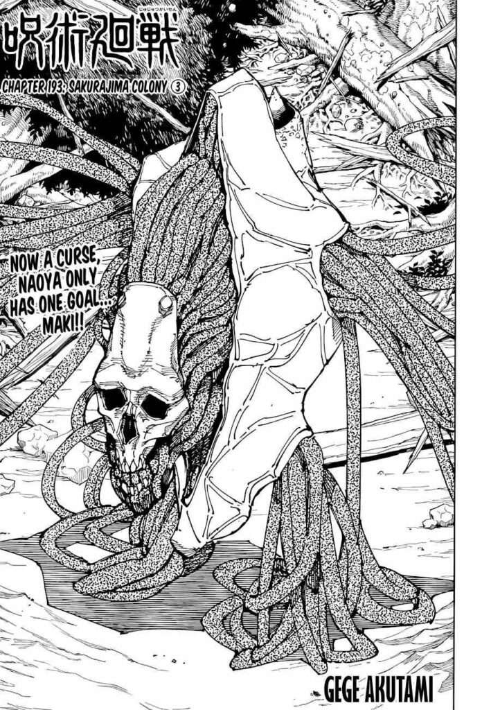 ✔   Jujutsu Kaisen, Chapter 193
