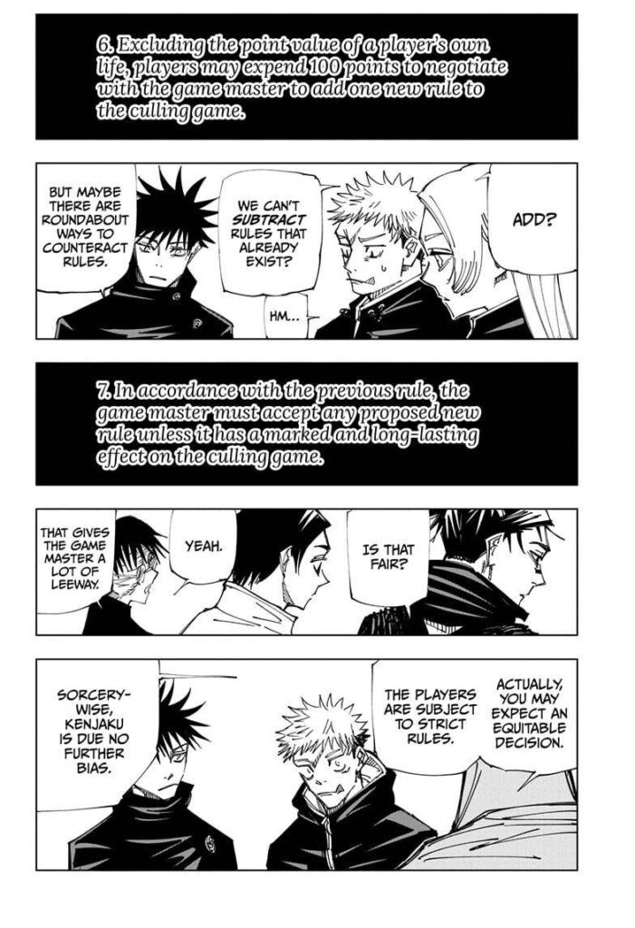 ✔   Jujutsu Kaisen, Chapter 146
