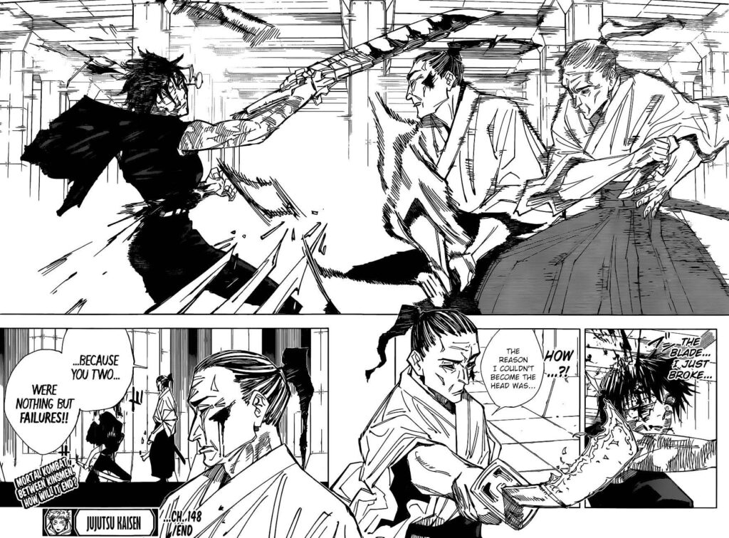 ✔   Jujutsu Kaisen, Chapter 148


