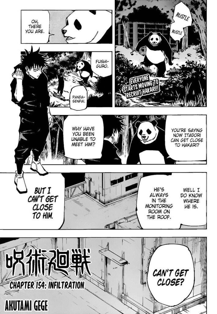 ✔   Jujutsu Kaisen, Chapter 154
