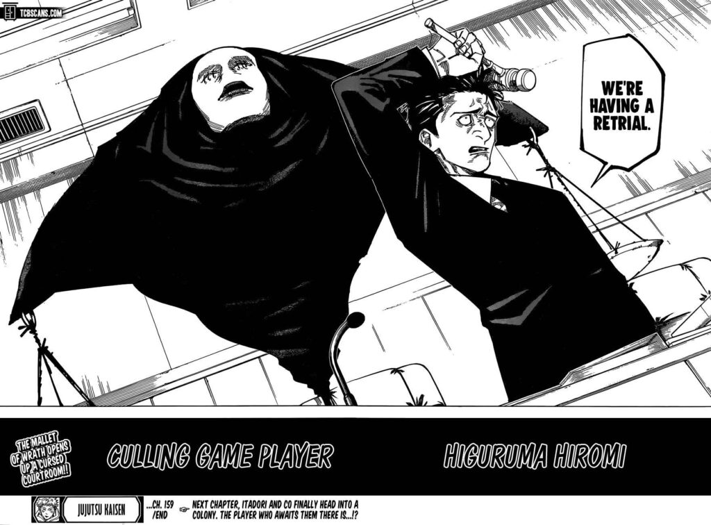 ✔   Jujutsu Kaisen, Chapter 159

