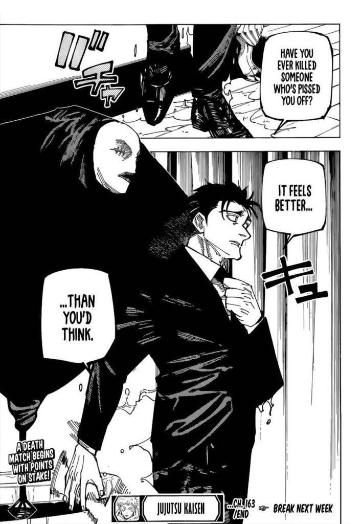 ✔   Jujutsu Kaisen, Chapter 163
