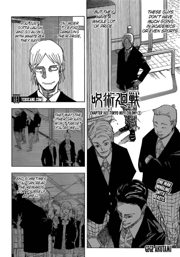 ✔   Jujutsu Kaisen, Chapter 163
