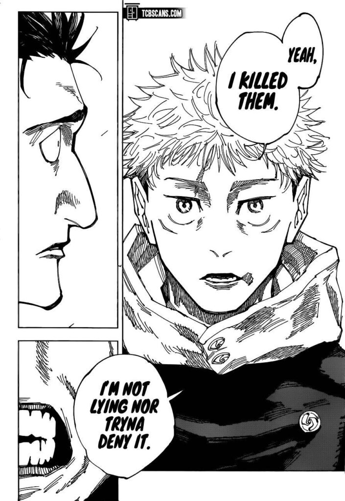 ✔   Jujutsu Kaisen, Chapter 165