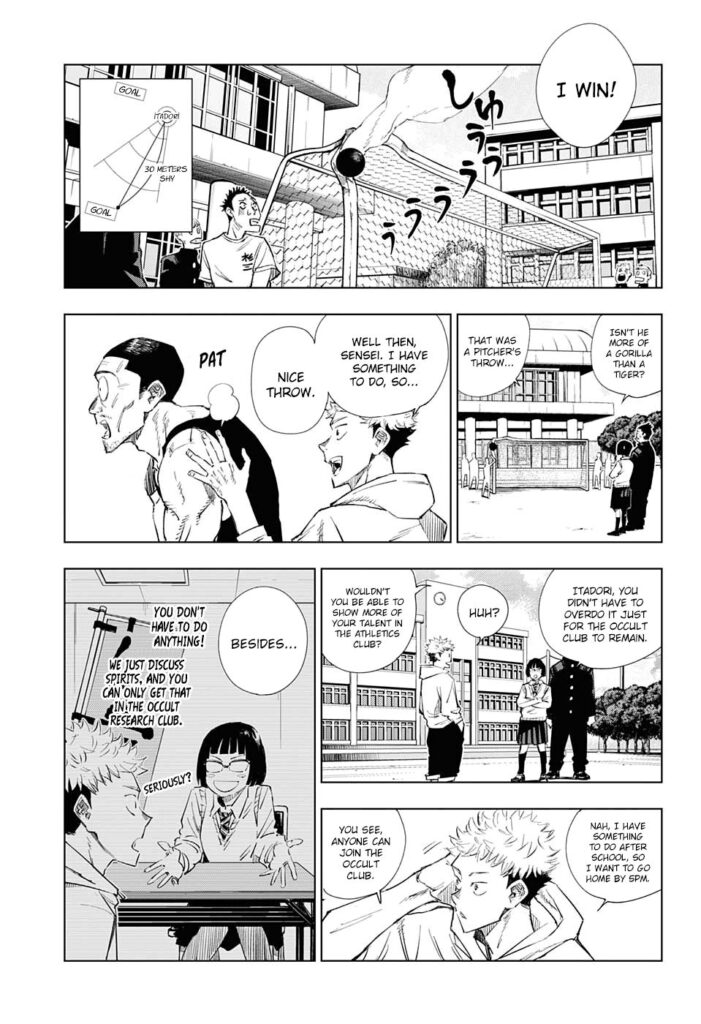 ✔   Jujutsu Kaisen, Chapter 1
