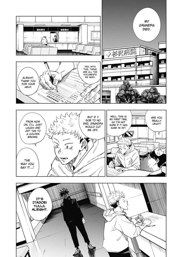 ✔   Jujutsu Kaisen, Chapter 1
