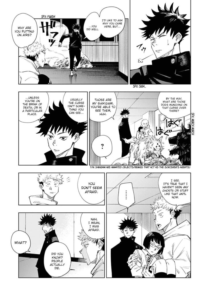 ✔   Jujutsu Kaisen, Chapter 1
