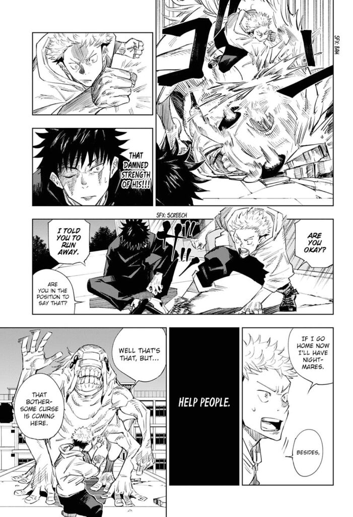 ✔   Jujutsu Kaisen, Chapter 1
