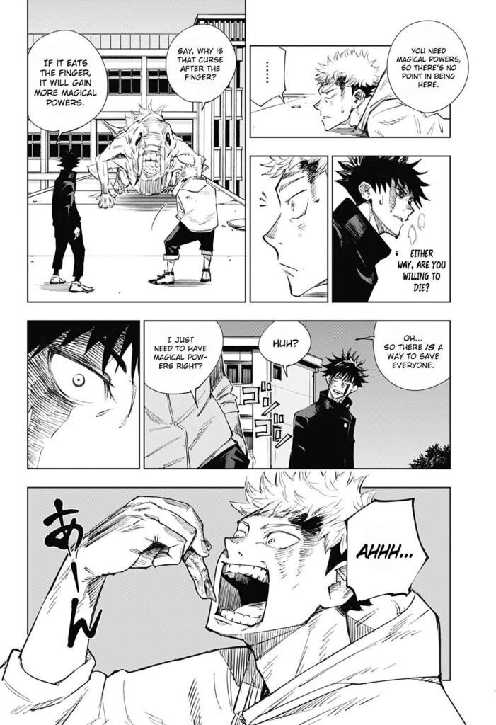 ✔   Jujutsu Kaisen, Chapter 1
