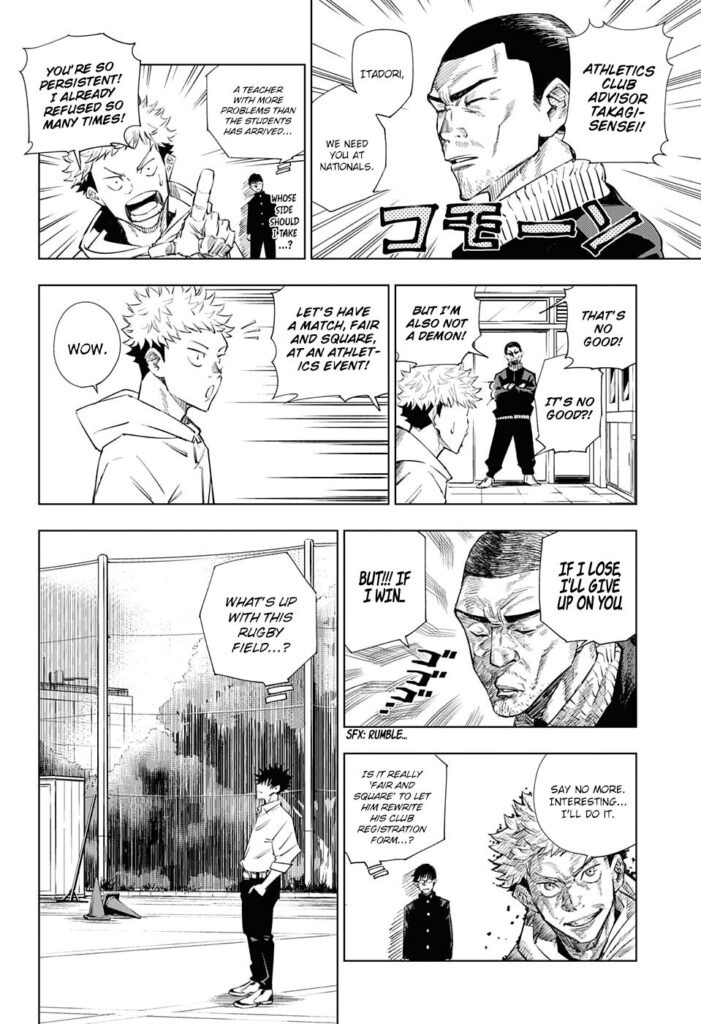 ✔   Jujutsu Kaisen, Chapter 1

