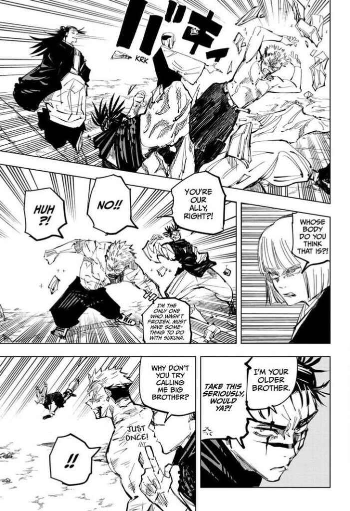 ✔   Jujutsu Kaisen, Chapter 135