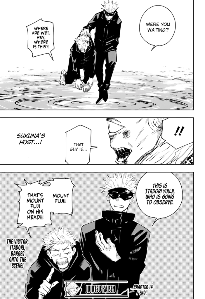 ✔   Jujutsu Kaisen, Chapter 14