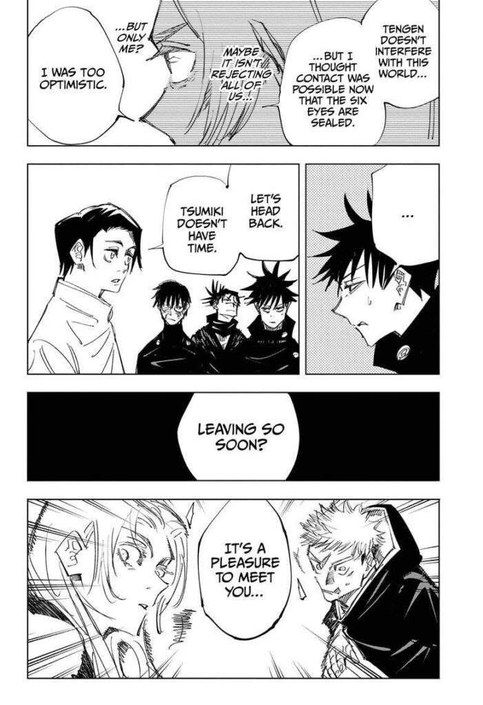 ✔   Jujutsu Kaisen, Chapter 144
