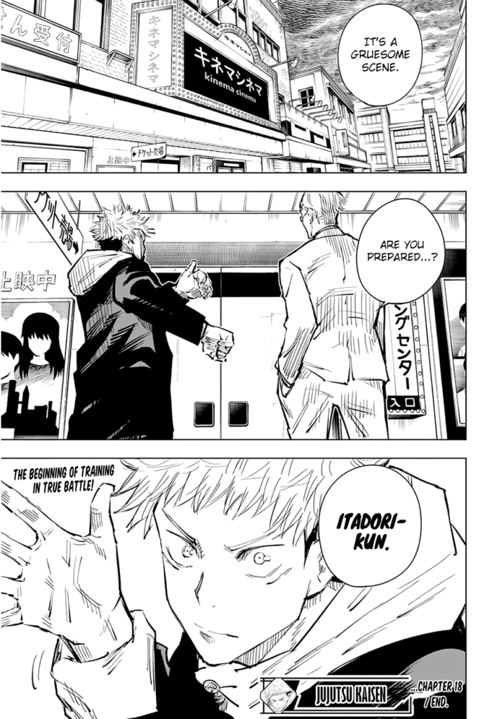 ✔   Jujutsu Kaisen, Chapter 18
