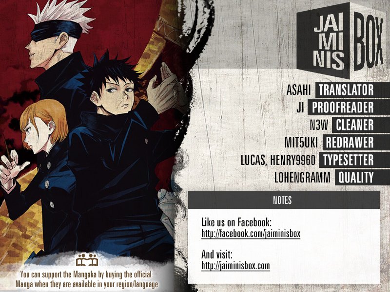 ✔   Jujutsu Kaisen, Chapter 18
