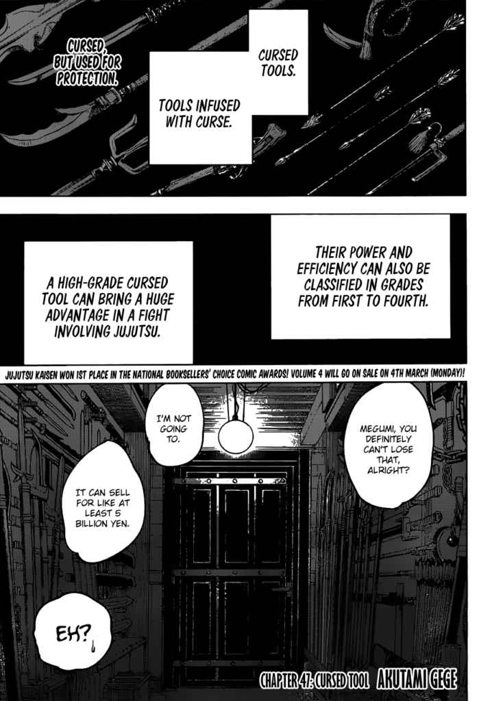 ✔   Jujutsu Kaisen, Chapter 47

