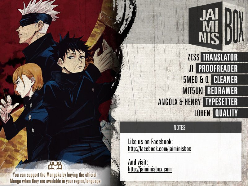 ✔   Jujutsu Kaisen, Chapter 47


