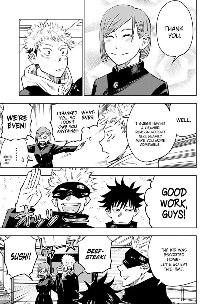 ✔   Jujutsu Kaisen, Chapter 5
