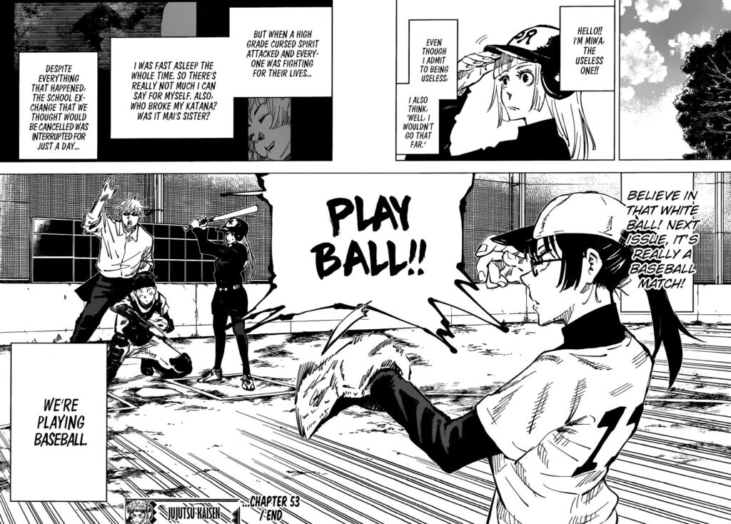 ✔   Jujutsu Kaisen, Chapter 53
